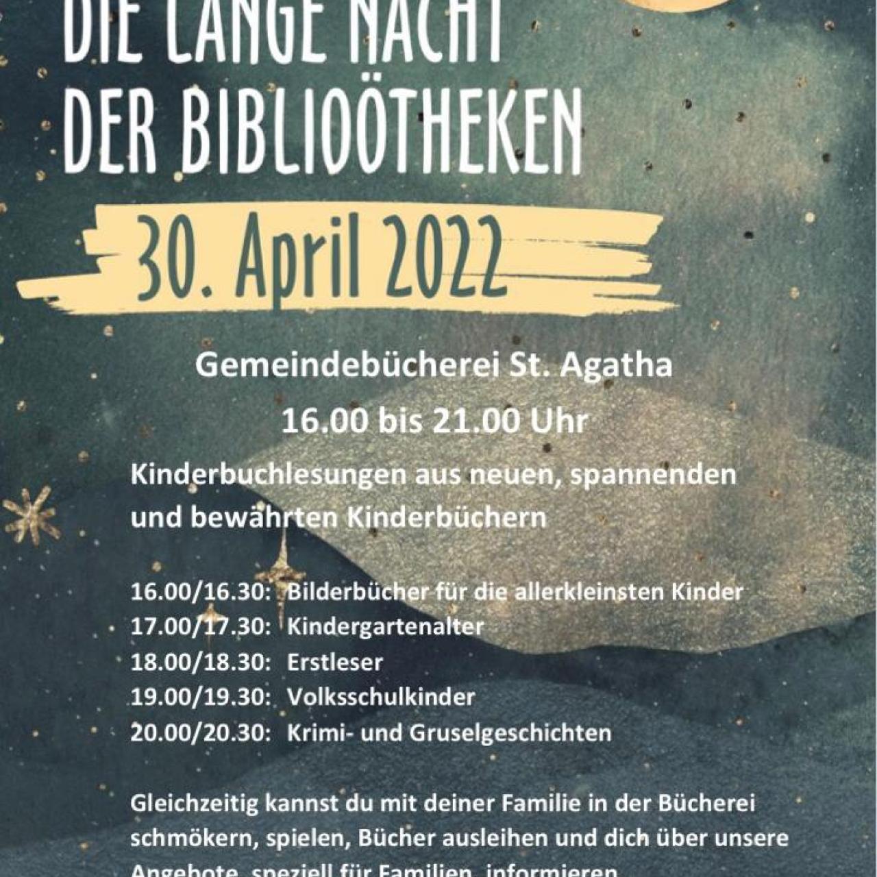 Lange Nacht der Bibliotheken